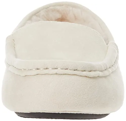 Amazon Essentials Women's Moccasin Slipper, Light Beige, 13