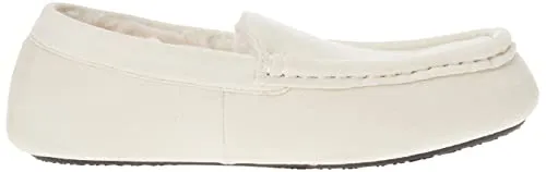Amazon Essentials Women's Moccasin Slipper, Light Beige, 13
