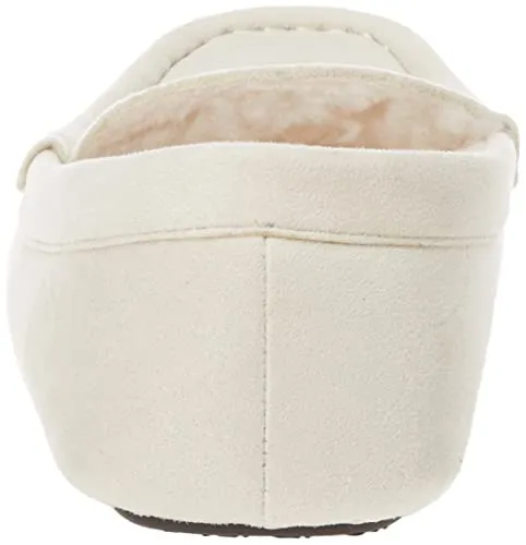 Amazon Essentials Women's Moccasin Slipper, Light Beige, 13