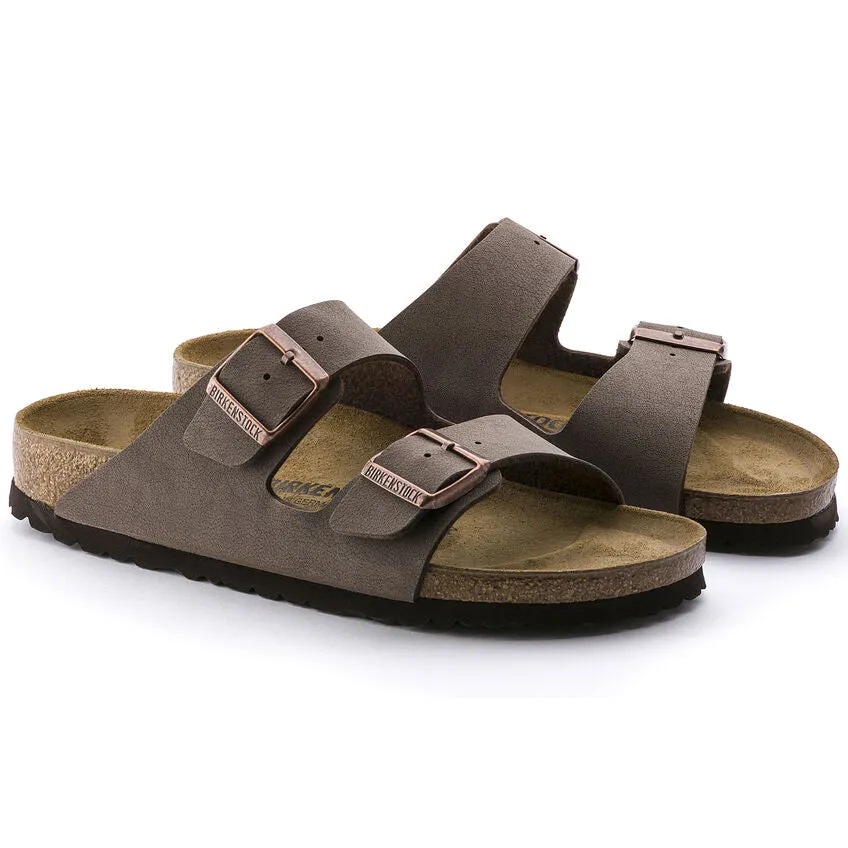 BIRKENSTOCK  Arizona BirkiBuc Narrow - Mocca