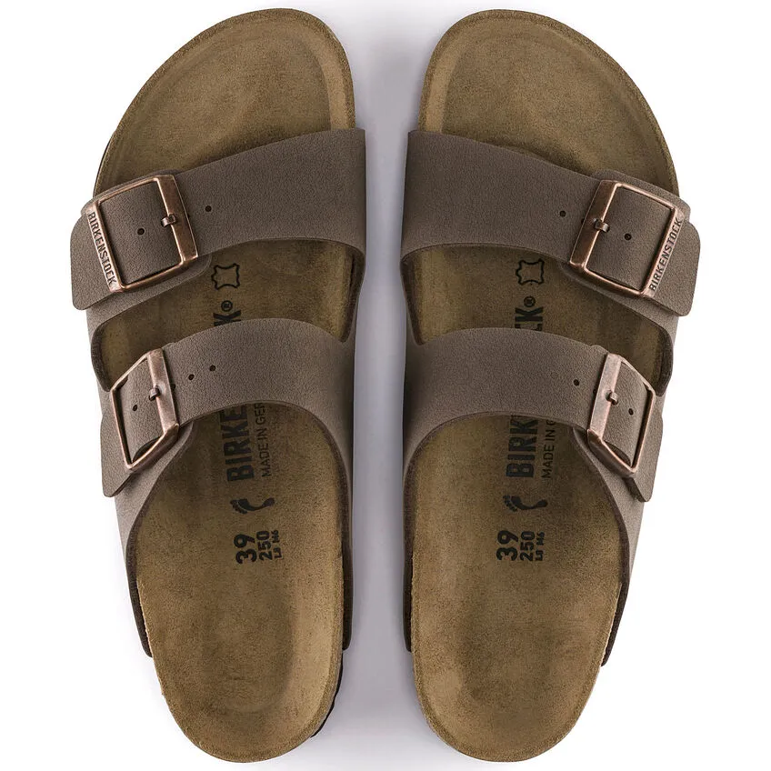 BIRKENSTOCK  Arizona BirkiBuc Narrow - Mocca