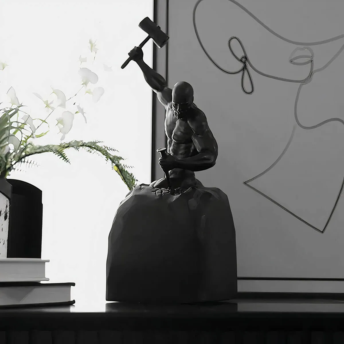 Bodybuilder Figurine