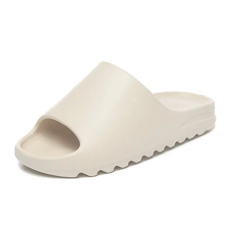 Brand Women Men Slippers Summer Beach Sandals Women Fashion Soft  Original Grils Flip-flops Thick Anti-slip Shoes Men's Sandals