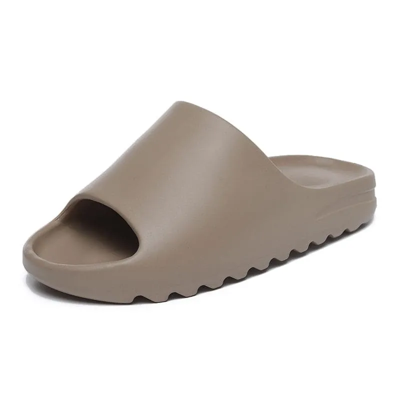 Brand Women Men Slippers Summer Beach Sandals Women Fashion Soft  Original Grils Flip-flops Thick Anti-slip Shoes Men's Sandals