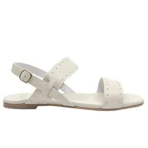 Celina Off White | Leather Sandal