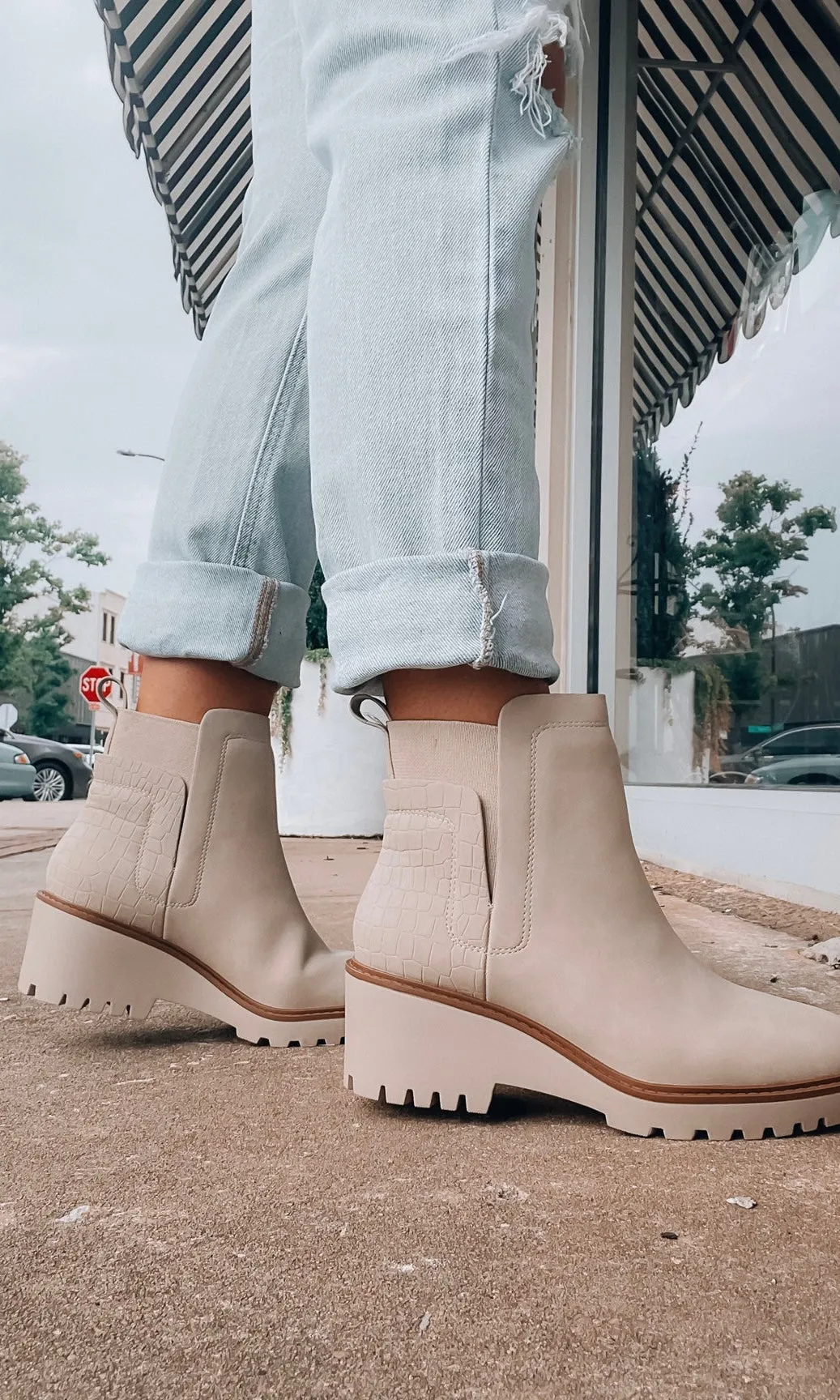 Chelsea High Top Booties
