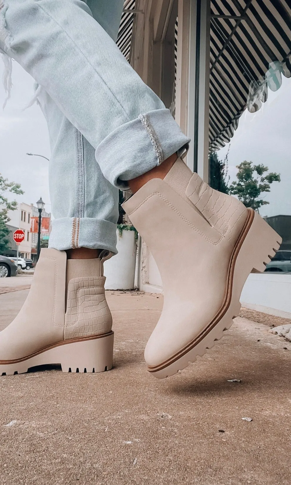 Chelsea High Top Booties