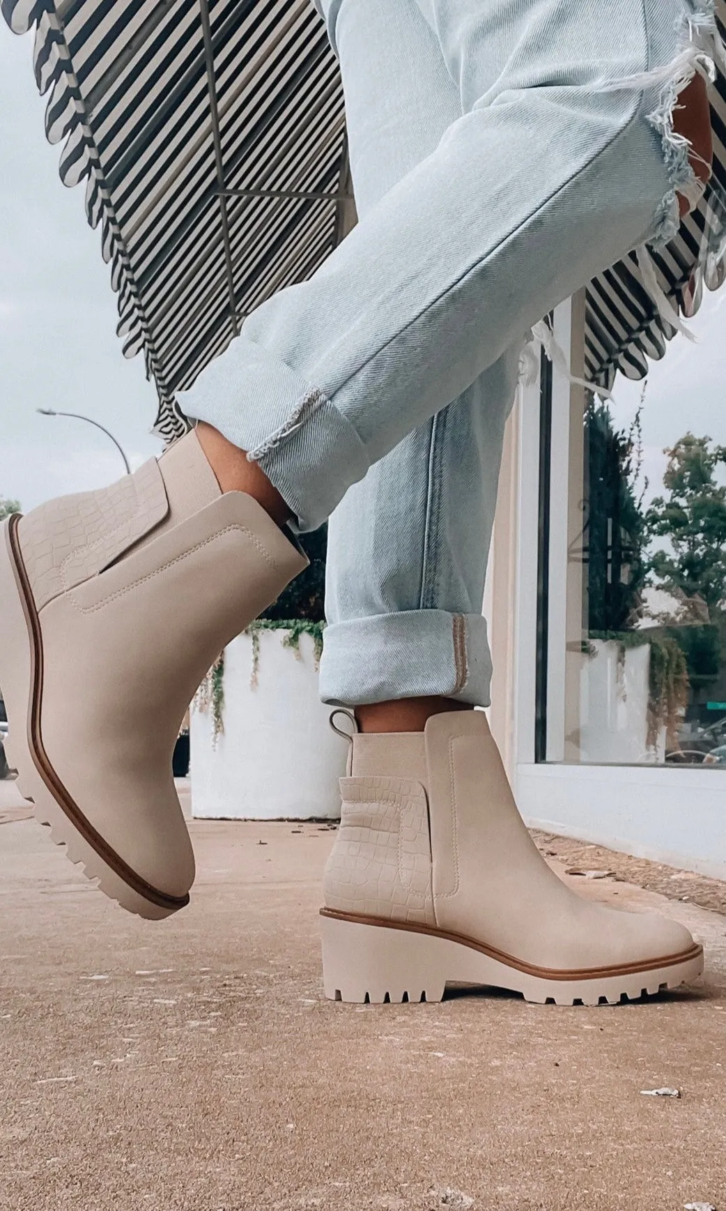 Chelsea High Top Booties