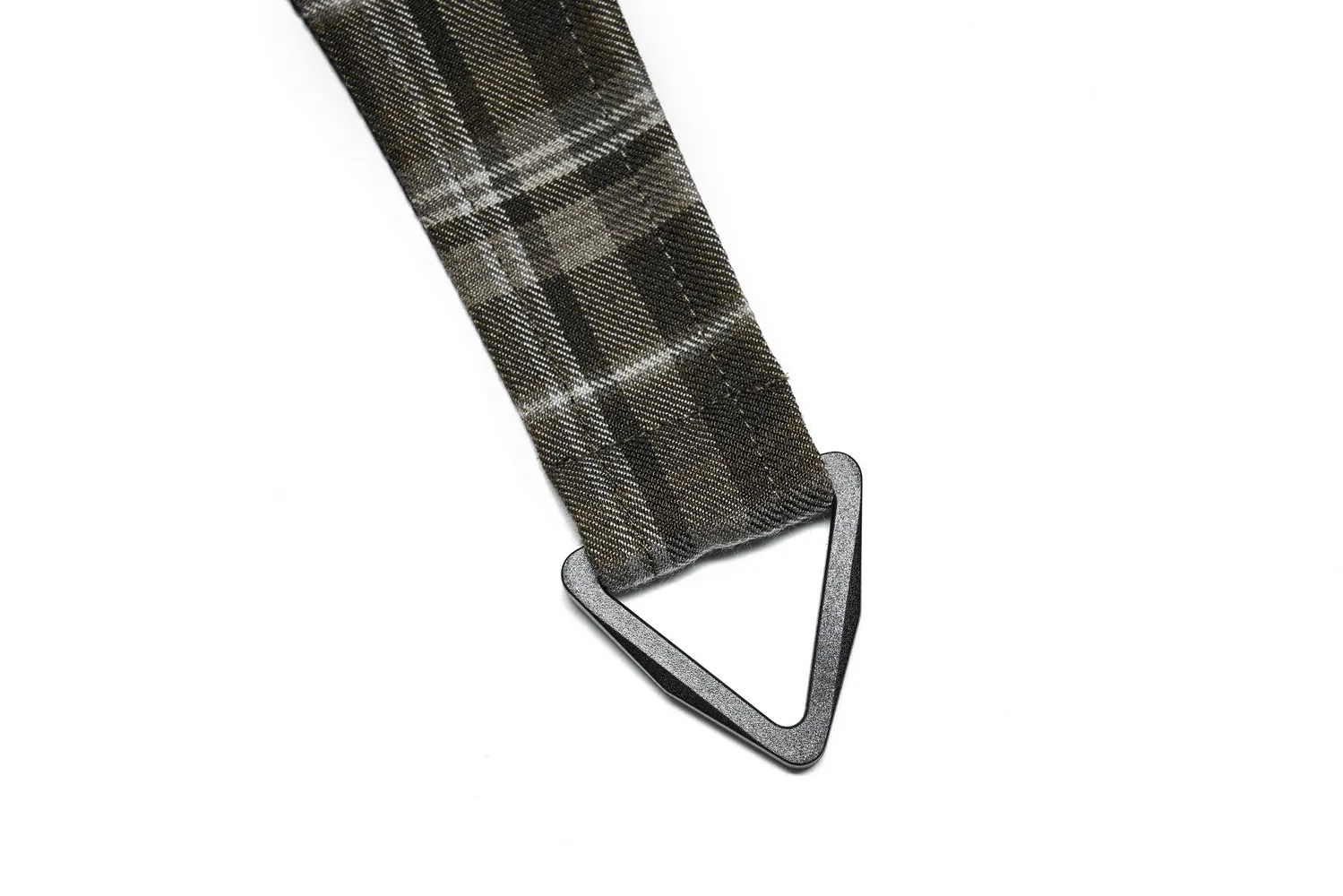 Chic Asymmetric Plaid Mini Skirt with Punk Detail