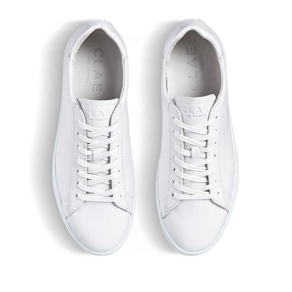 Clae Bradley Sneaker -  Triple White