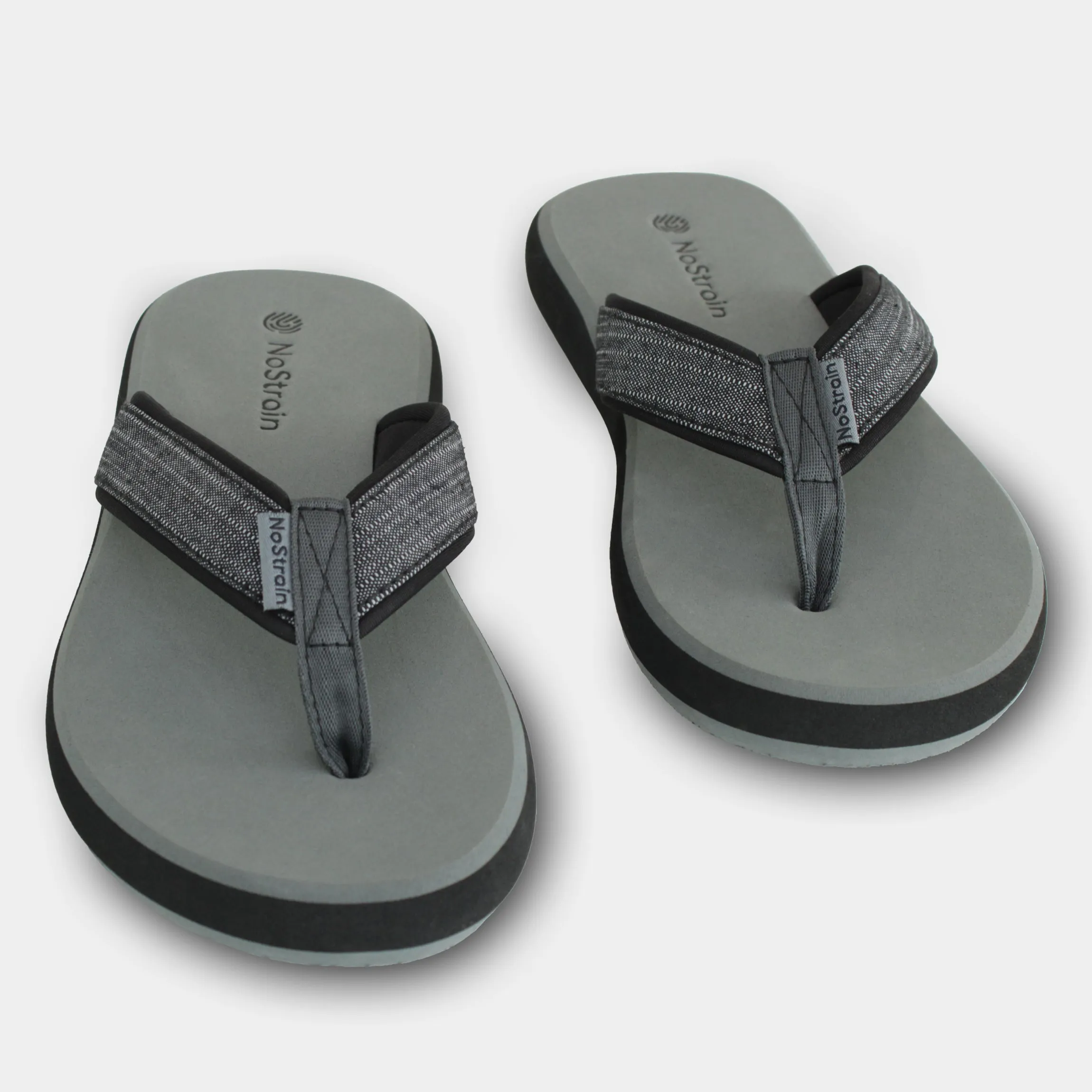 Denim Angular Grey Slippers – Stylish Comfort for Everyday Wear For Men