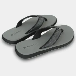 Denim Angular Grey Slippers – Stylish Comfort for Everyday Wear For Men