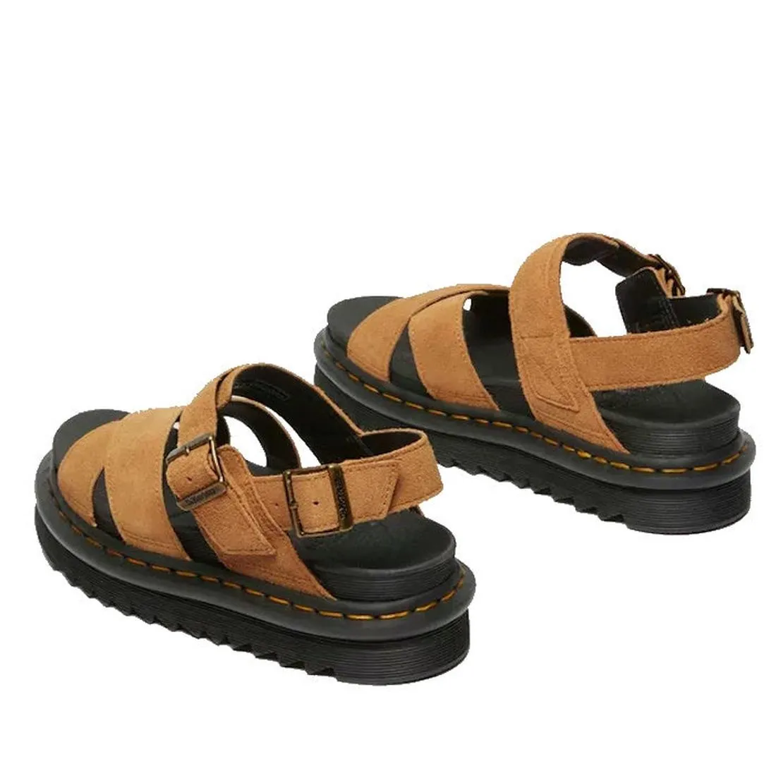 Dr Martens - Voss II Cross Strap Sandal Tan VT EH Suede