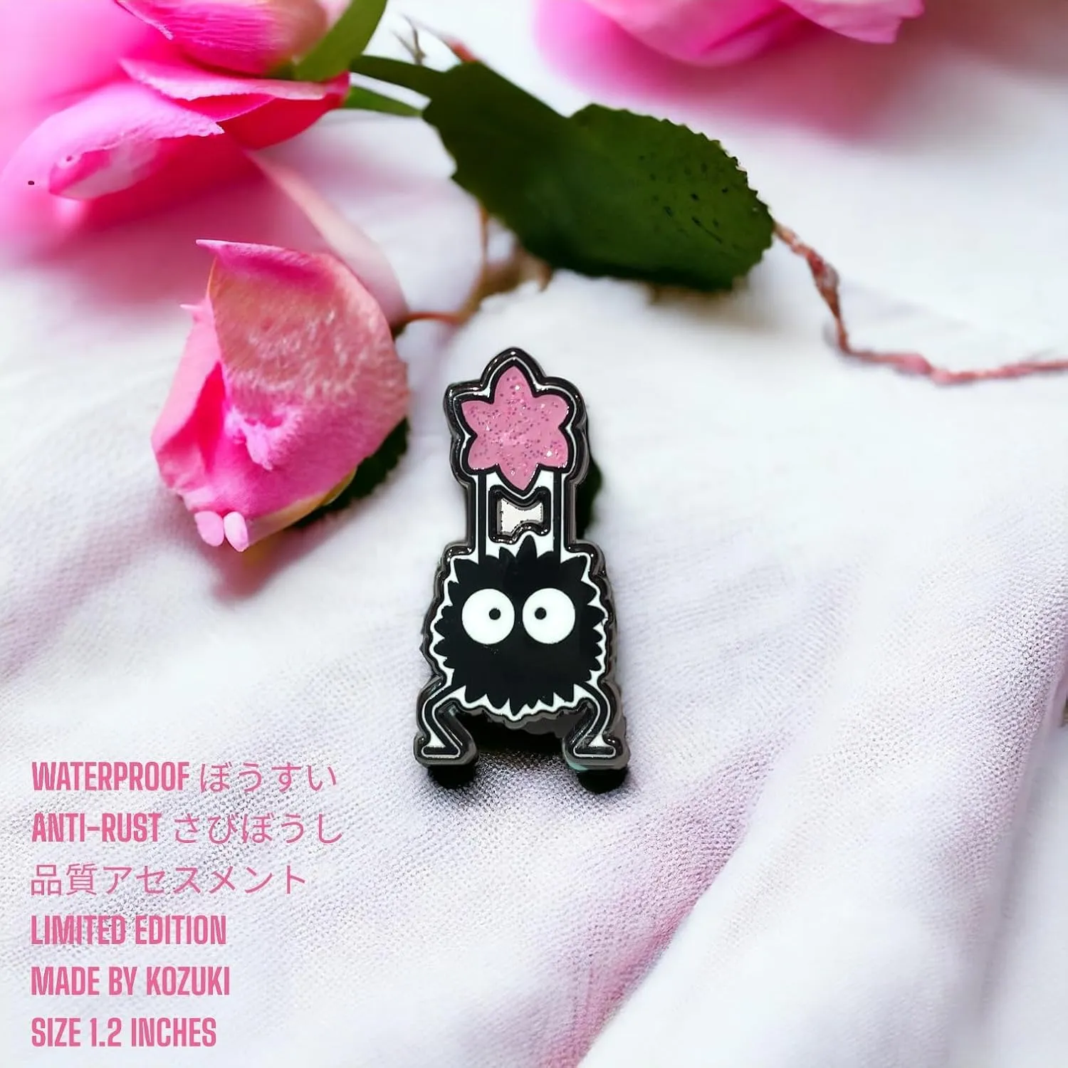 Dust Sprite Enamel Pin - Anime Haku Brooch