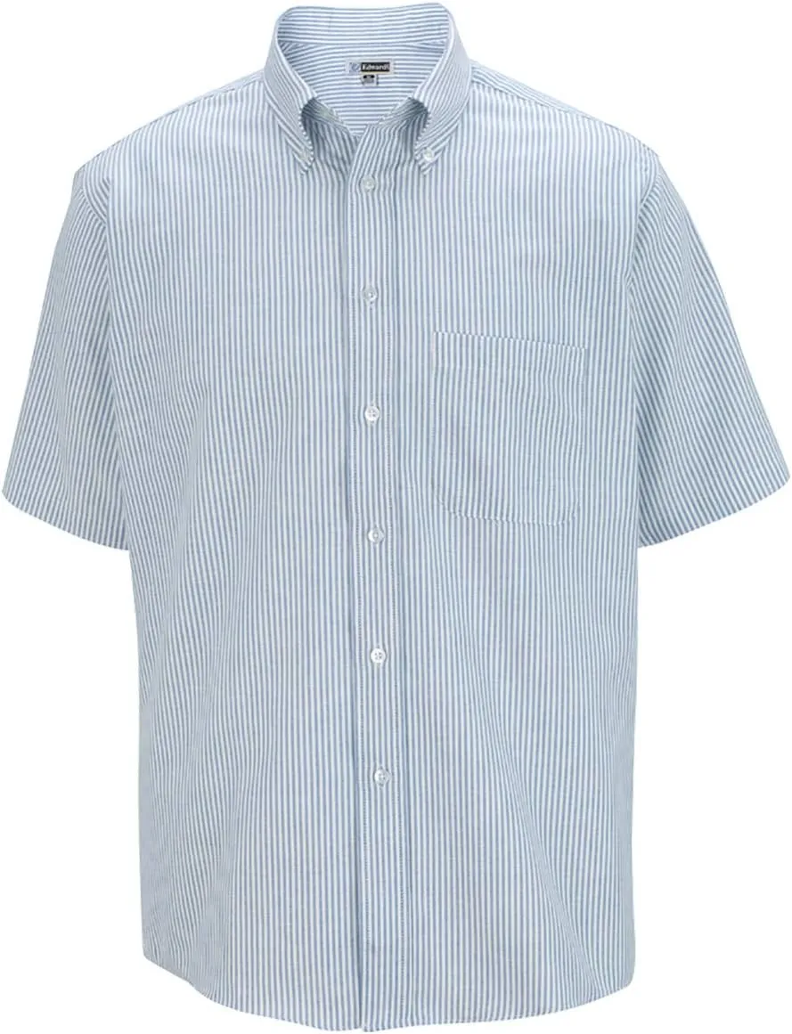 Edwards Men's Short Sleeve Oxford Shirt