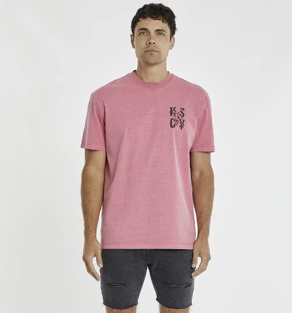 Fatal Romance Heavy Relaxed Tee Pigment Rose