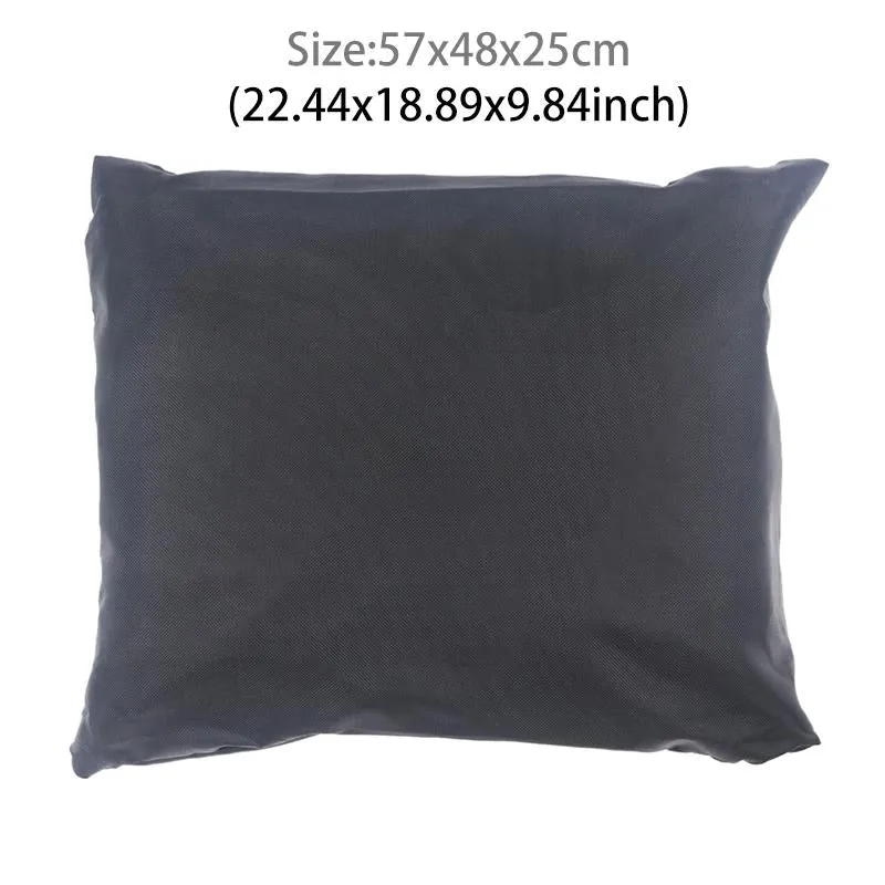 Foldable Outdoor Umbrella Cover - Uv Protection 210d Oxford Cloth 57x48x25cm Black