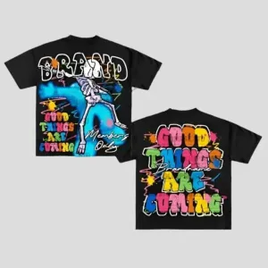 Good Things Are Coming T-Shirt – Oversized Graphic Tee