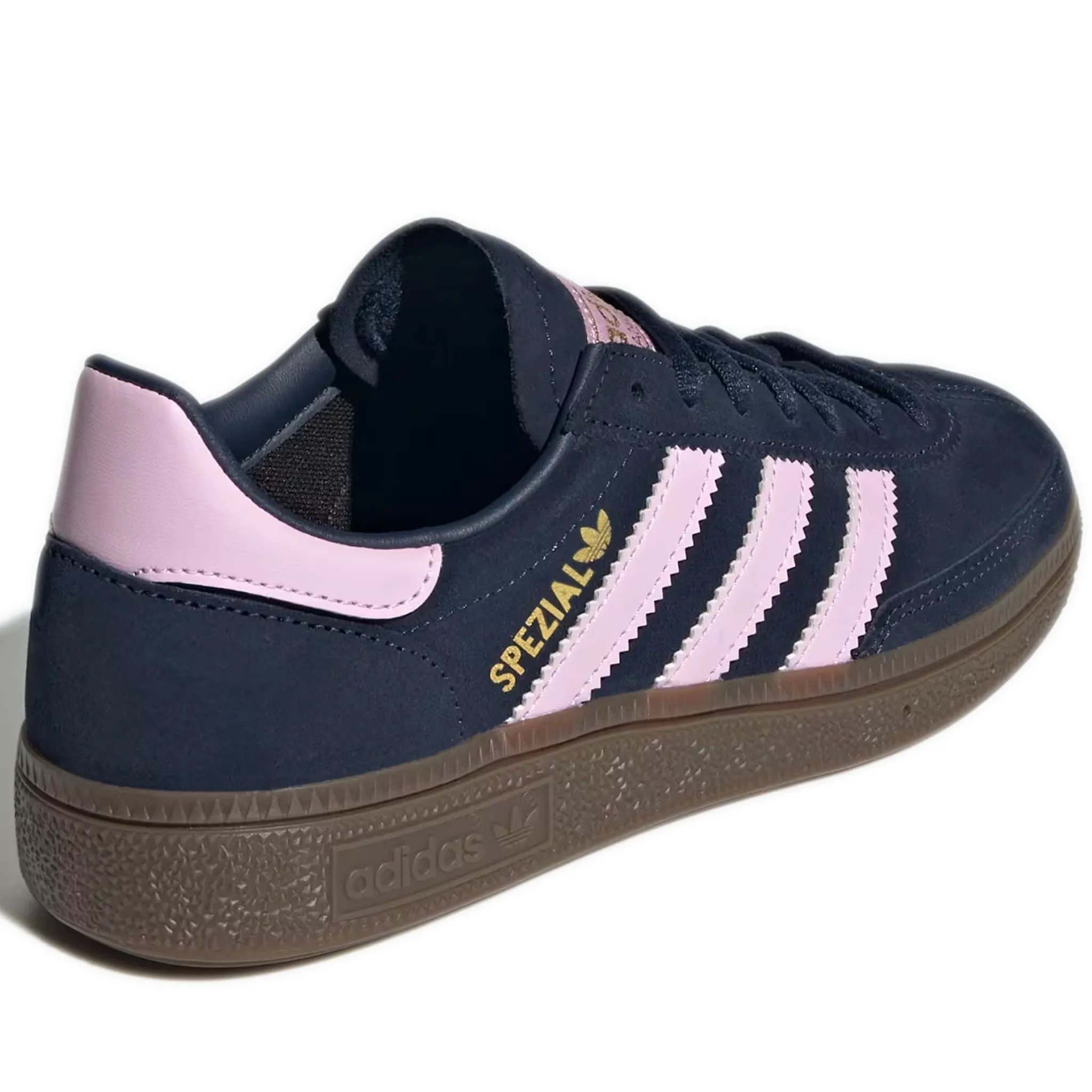 Grade School Adidas Handball Spezial Shoes - Night Indigo / Orchid Fusion / Gum