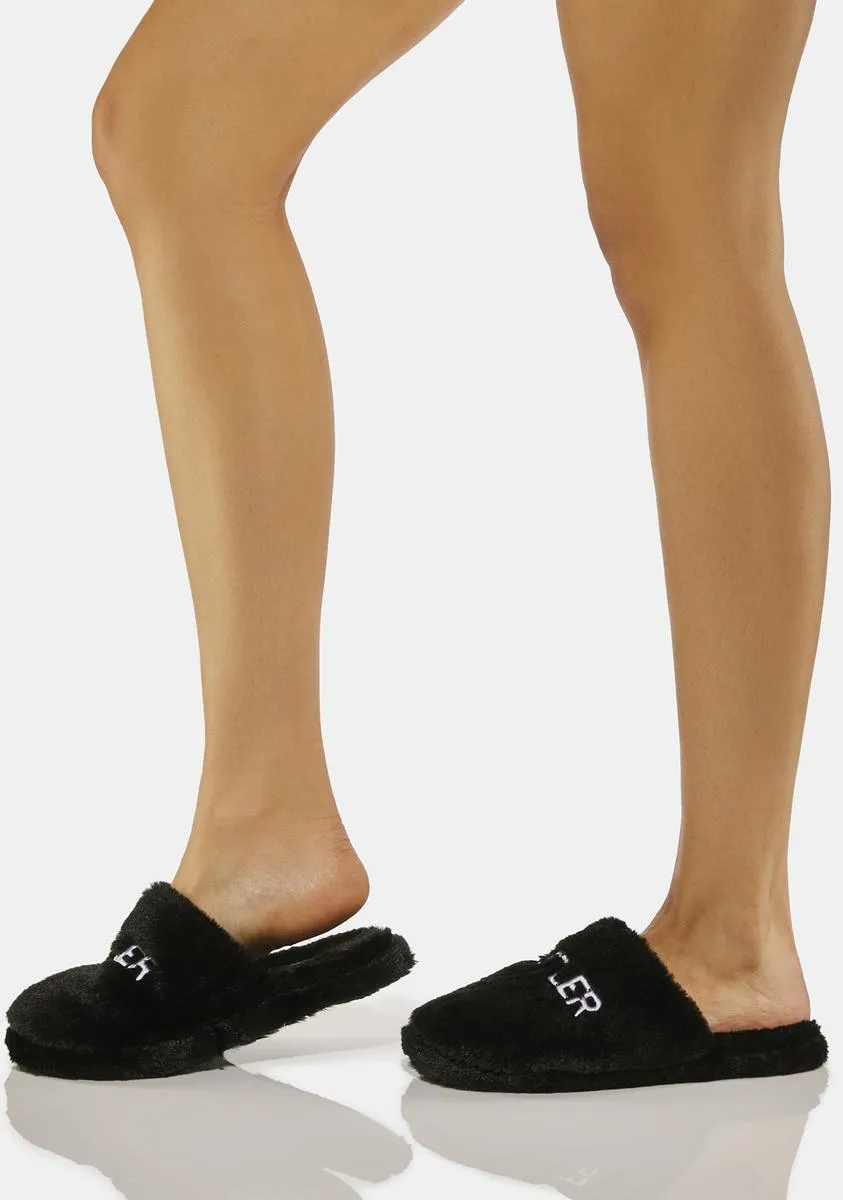 Hustler Faux Fur Slippers