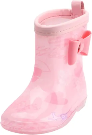 IWIHMIV Rain Boots for Boys Non-slip Waterproof Rain Boots Cartoon Rubber Rain Boots for Girls Lightweight Baby Rain Boots