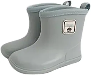 IWIHMIV Toddler Waterproof Shoes Infant Rain Boots Rain Boots Girls Kids Rain Boots for Boys Girls Waterproof Toddler Rain Boots