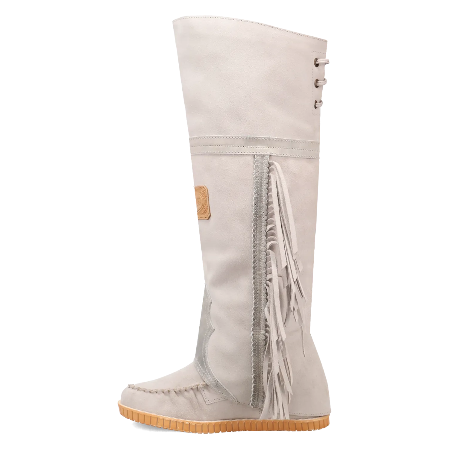 Lakota Off White Suede Leather Boot (DS)