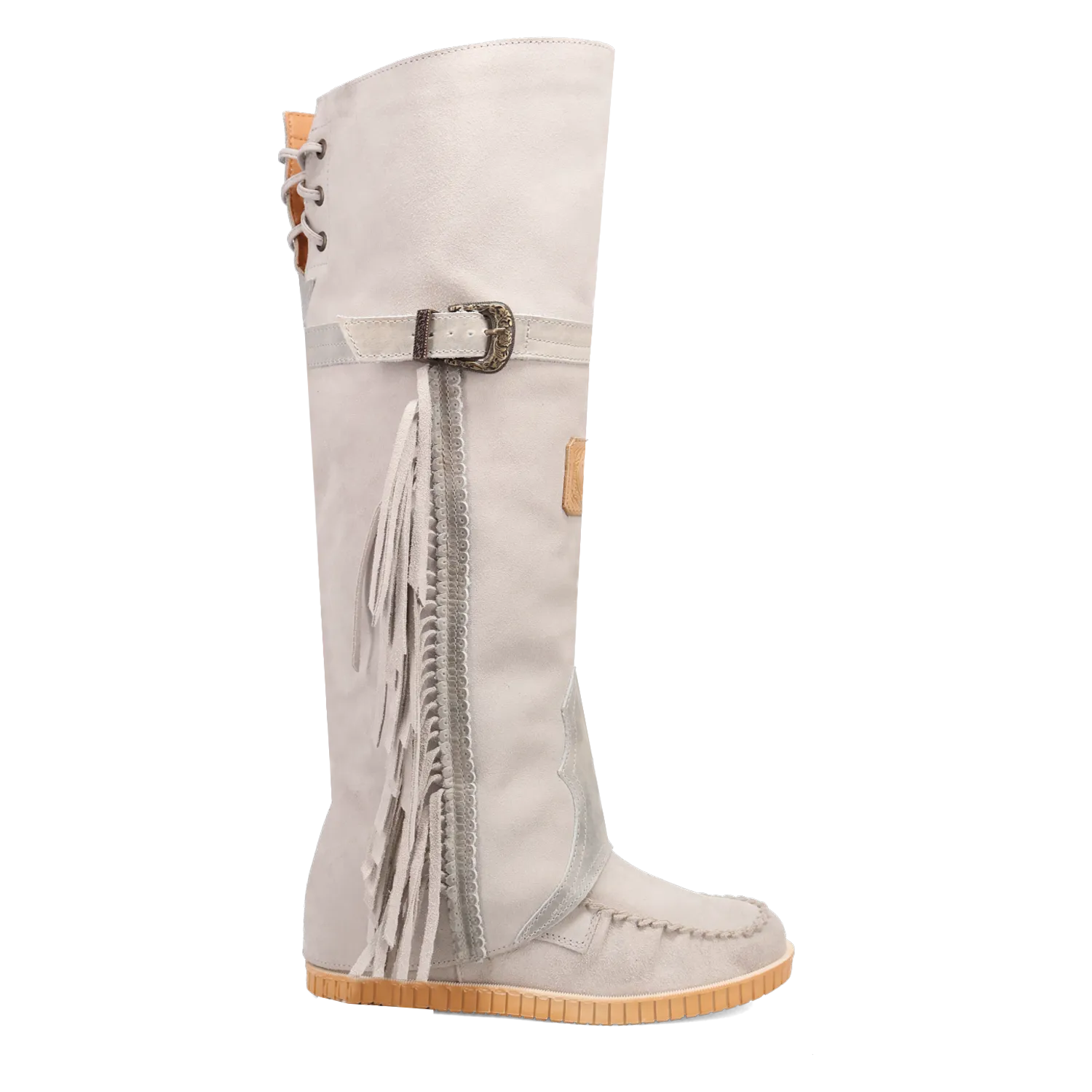 Lakota Off White Suede Leather Boot (DS)