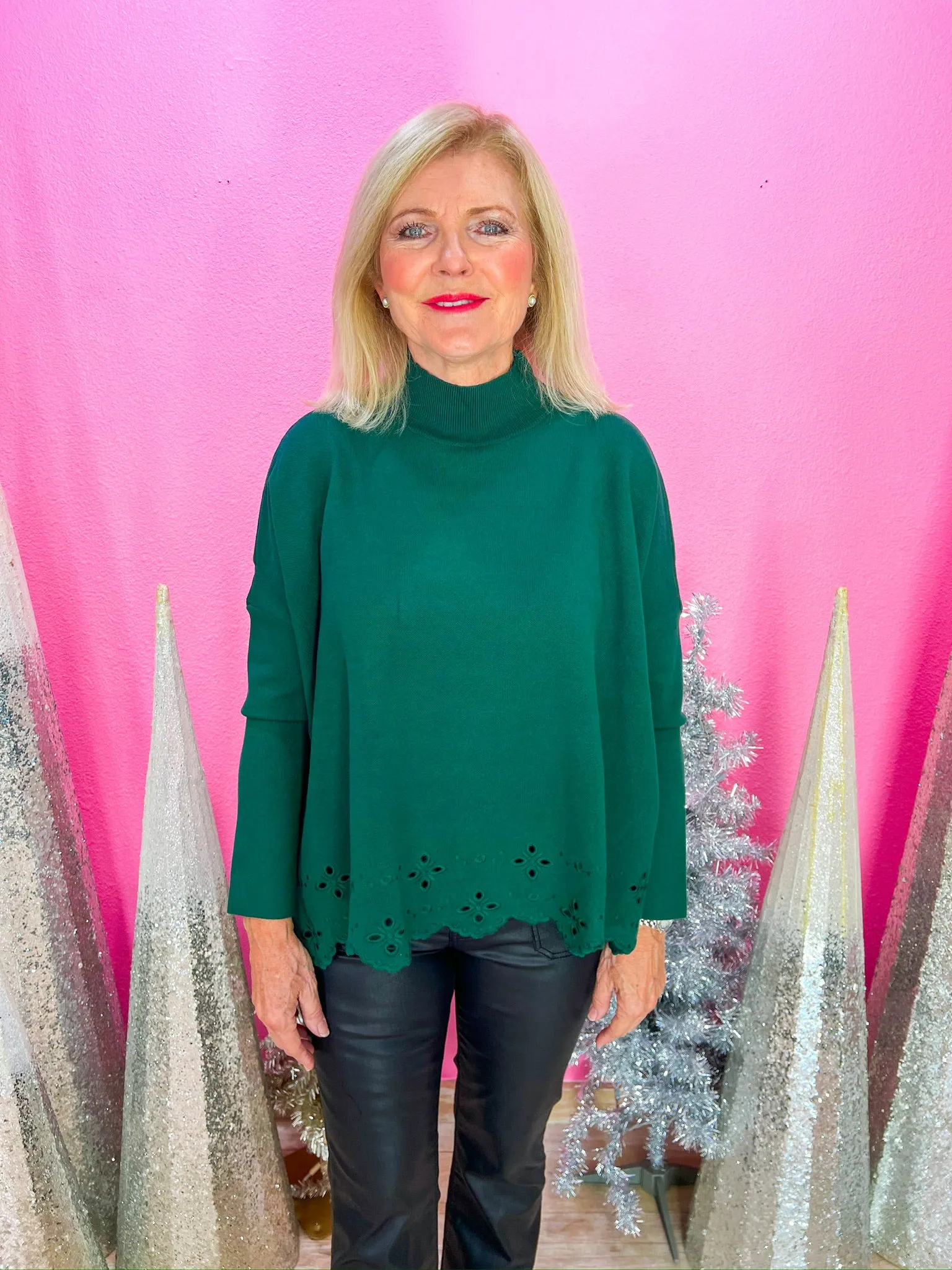 Love Notes Sweater - Hunter Green