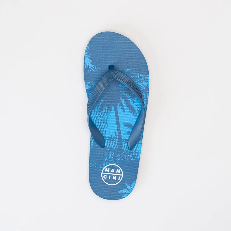 Mancini Men Palm Print Flip Flop _ 150647