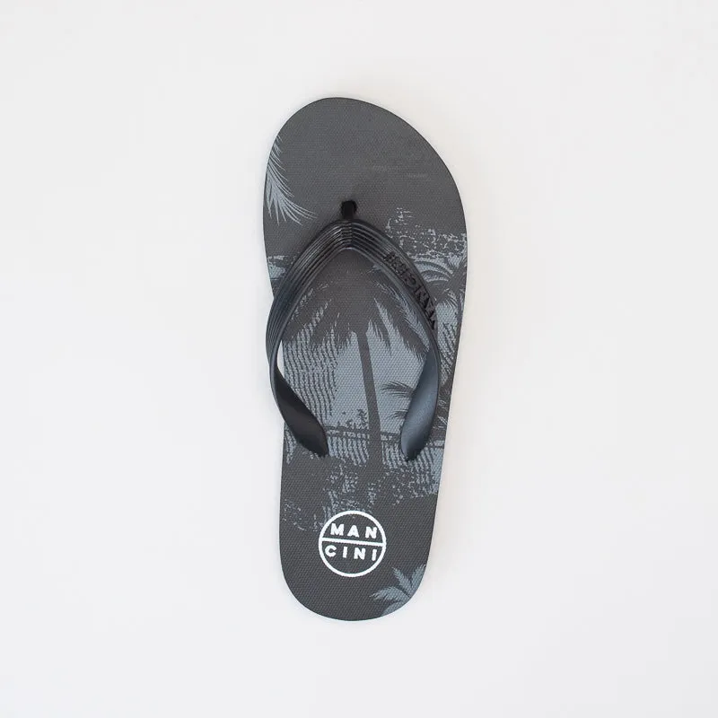 Mancini Men Palm Print Flip Flop _ 150647