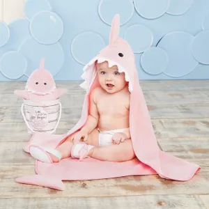 "Let the Fin Begin" 4-Piece Bath Gift Set (Pink)