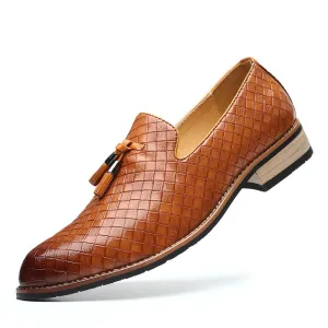 Sapato Social Marrom Masculino Oxford de Couro  - LC149