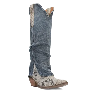 Shabby Leather Boot
