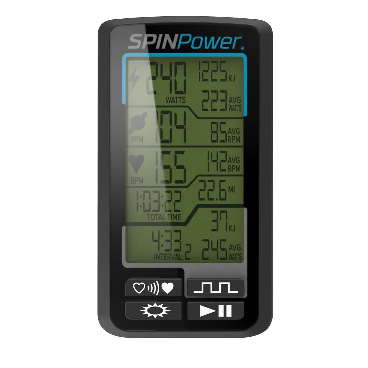Spinner® NXT Studio Exercise Bike with SPINPower® Crank Bundle.