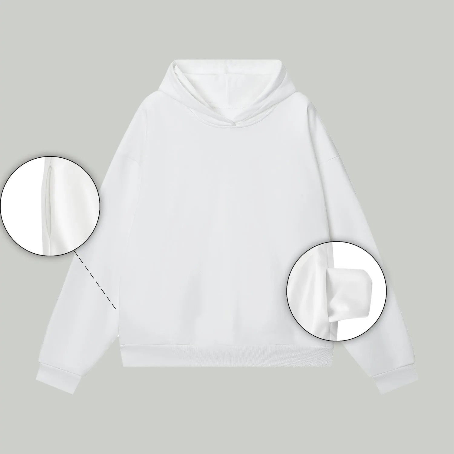 Streetwear Y2K Hoodie 460GSM Heavyweight Cotton Ace Of Spades Skull
