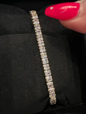 SWAROVSKI CRYSTAL TENNIS BRACELET #138