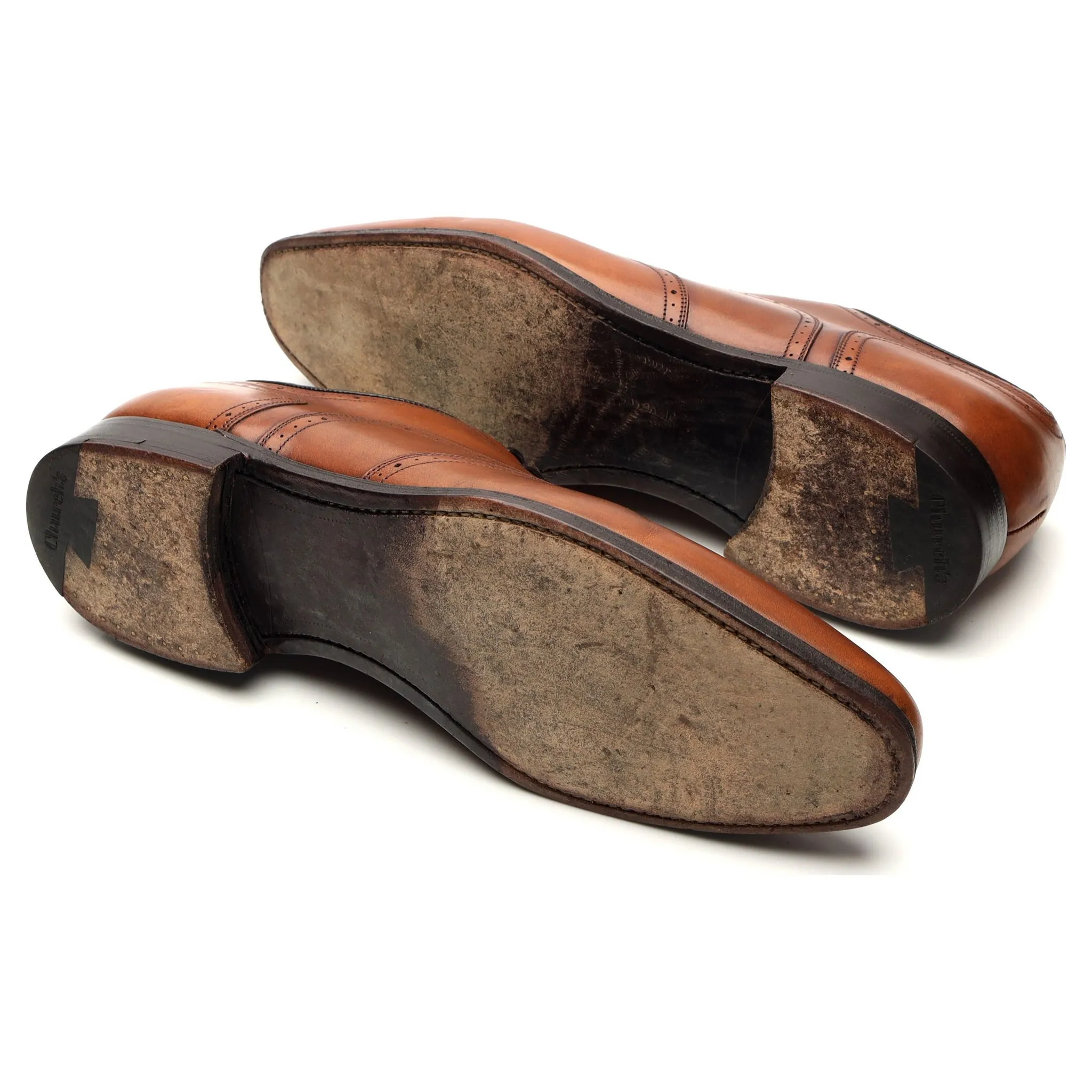 'Tewkesbury' Brown Leather Oxford Brogues UK 9.5 F
