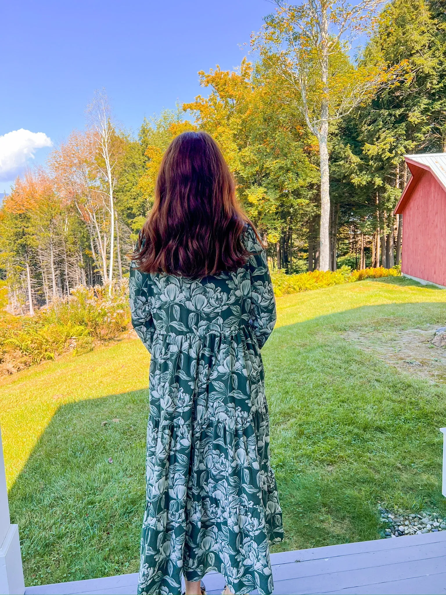 The Journey Maxi Dress - Hunter Green