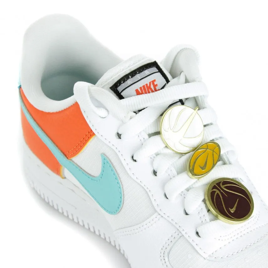 Women's Nike Air Force 1 SE (White Light Aqua Cosmic Clay)