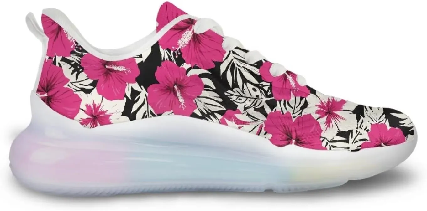 Women's Shoes Casual Comfortable Low Top Air Cushion Workout Sneaker Lightweight Non-Slip Footwear Running Shoes Women US 6-11